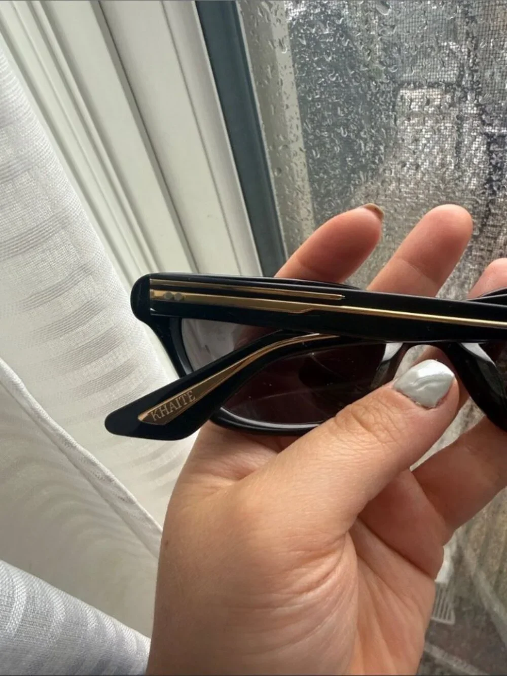 KHAITE Black Oliver Peoples Edition 1983C Sunglasses